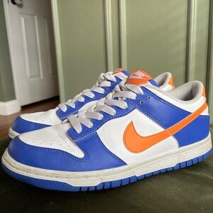 Nike Dunk Low Knicks 7Y / Women’s 8.5 Blue Orange FN7783-400